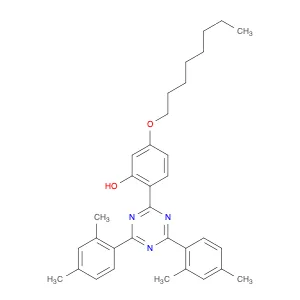 Phenol, 2-[4,6-bis(2,4-dimethylphenyl)-1,3,5-triazin-2-yl]-5-(octyloxy)-
