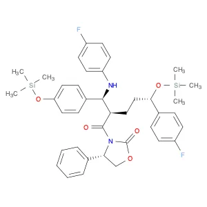 (S)-3-((2R,5S)-5-(4-Fluorophenyl)-2-((S)-((4-fluorophenyl)amino)(4-((trimethylsilyl)oxy)phenyl)met…