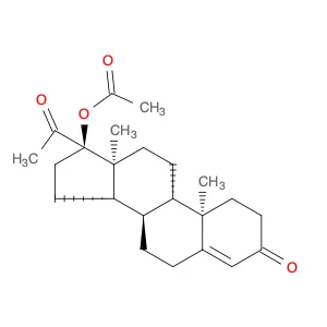 Pregn-4-ene-3,20-dione, 17-(acetyloxy)-