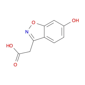 1,2-Benzisoxazole-3-acetic acid, 6-hydroxy-