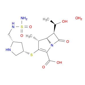 1-Azabicyclo[3.2.0]hept-2-ene-2-carboxylic acid,3-[[(3S,5S)-5-[[(aminosulfonyl)amino]methyl]-3-pyr…