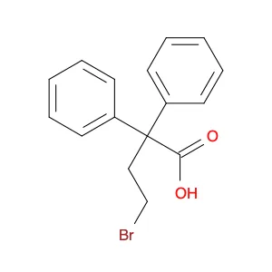 4-Bromo-2,2-diphenylbutyric Acid