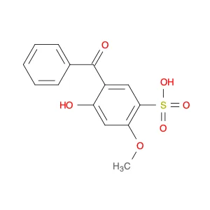 Benzenesulfonic acid, 5-benzoyl-4-hydroxy-2-methoxy-