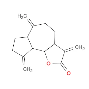 (3aS,6aR,9aR,9bS)-Decahydro-3,6,9-tris(methylene)azuleno[4,5-b]furan-2(3H)-one