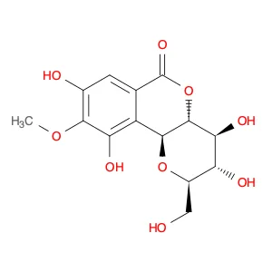 Pyrano[3,2-c][2]benzopyran-6(2H)-one,3,4,4a,10b-tetrahydro-3,4,8,10-tetrahydroxy-2-(hydroxymethyl)…