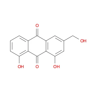 9,​10-​Anthracenedione, 1,​8-​dihydroxy-​3-​(hydroxymethyl)​-