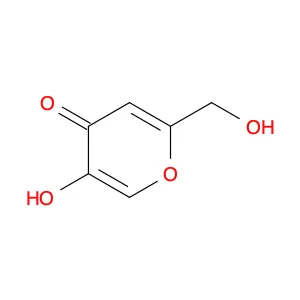 4H-Pyran-4-one, 5-hydroxy-2-(hydroxymethyl)-
