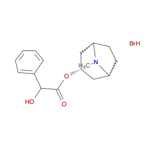 Benzeneacetic acid, a-hydroxy-,(3-endo)-8-methyl-8-azabicyclo[3.2.1]oct-3-yl ester, hydrobromide