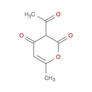 2H-Pyran-2,4(3H)-dione, 3-acetyl-6-methyl-