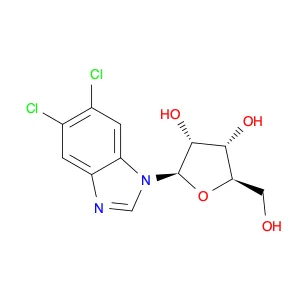 1H-Benzimidazole, 5,6-dichloro-1-b-D-ribofuranosyl-