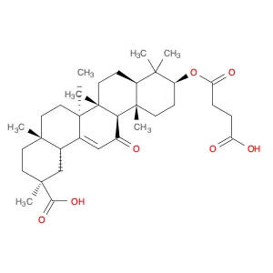Olean-12-en-29-oic acid, 3-(3-carboxy-1-oxopropoxy)-11-oxo-,(3b,20b)-