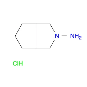 Cyclopenta[c]pyrrol-2(1H)-amine, hexahydro-, hydrochloride (1:1)