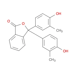 1(3H)-Isobenzofuranone, 3,3-bis(4-hydroxy-3-methylphenyl)-