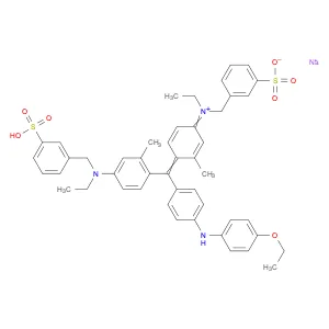 Benzenemethanaminium,N-[4-[[4-[(4-ethoxyphenyl)amino]phenyl][4-[ethyl[(3-sulfophenyl)methyl]amino]…