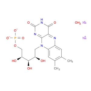 Sodium (2R,3S,4S)-5-(7,8-dimethyl-2,4-dioxo-3,4-dihydrobenzo[g]pteridin-10(2H)-yl)-2,3,4-trihydrox…