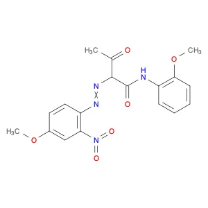 2-[2-(4-methoxy-2-nitrophenyl)diazen-1-yl]-N-(2-methoxyphenyl)-3-oxobutanamide