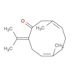 (3E,7E)-3,7-Dimethyl-10-(propan-2-ylidene)cyclodeca-3,7-dien-1-one