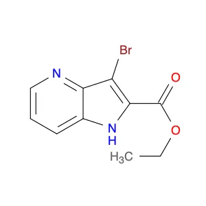 Ethyl 3-bromo-1H-pyrrolo[3,2-b]pyridine-2-carboxylate