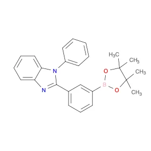 2-(3-(4,4,5,5-Tetramethyl-1,3,2-dioxaborolan-2-yl)phenyl)-1-phenyl-1h-benzo[d]imidazole