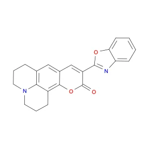 10-(2-Benzoxazolyl)-2,3,6,7-tetrahydro-1H,5H,11H-[1]benzopyrano[6,7,8-ij]quinolizin-11-one