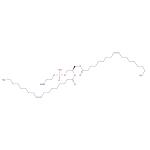 9-Octadecenoic acid (9Z)-,(1R)-1-[[[(2-aminoethoxy)hydroxyphosphinyl]oxy]methyl]-1,2-ethanediylest…