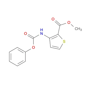 methyl 3-[(phenoxycarbonyl)amino]thiophene-2-carboxylate