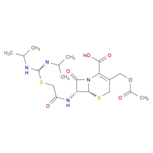 5-Thia-1-azabicyclo[4.2.0]oct-2-ene-2-carboxylic acid,3-[(acetyloxy)methyl]-7-[[[[[(1-methylethyl)…
