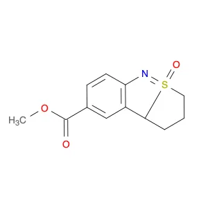 methyl 6-oxo-6λ⁶-thia-7-azatricyclo[6.4.0.0²,⁶]dodeca-1(12),6,8,10-tetraene-11-carboxylate