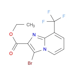 Ethyl3-bromo-8-(trifluoromethyl)imidazo[1,2-a]pyridine-2-carboxylate