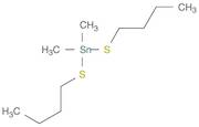 Stannane, bis(butylthio)dimethyl-