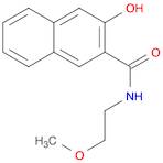 2-Naphthalenecarboxamide, 3-hydroxy-N-(2-methoxyethyl)-