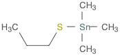 Stannane, trimethyl(propylthio)-