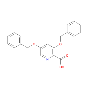 2-Pyridinecarboxylic acid, 3,5-bis(phenylmethoxy)-