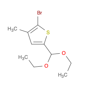 Thiophene, 2-bromo-5-(diethoxymethyl)-3-methyl-