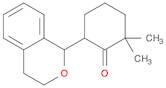 Cyclohexanone, 6-(3,4-dihydro-1H-2-benzopyran-1-yl)-2,2-dimethyl-