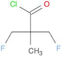 Propanoyl chloride, 3-fluoro-2-(fluoromethyl)-2-methyl-