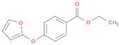 Benzoic acid, 4-(2-furanyloxy)-, ethyl ester