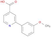 4-Pyridinecarboxylic acid, 2-(3-methoxyphenyl)-