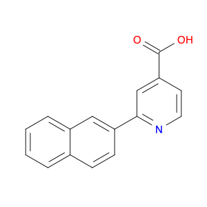 4-Pyridinecarboxylic acid, 2-(2-naphthalenyl)-