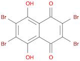 1,4-Naphthalenedione, 2,3,6,7-tetrabromo-5,8-dihydroxy-