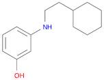 Phenol, 3-(cyclohexylethylamino)-