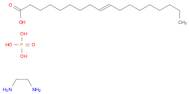 9-Octadecenoic acid (9Z)-, compd. with 1,2-ethanediamine phosphate (9CI)