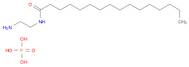 Hexadecanamide, N-(2-aminoethyl)-, phosphate (9CI)