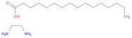 Hexadecanoic acid, compd. with 1,2-ethanediamine (1:1)