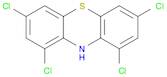 10H-Phenothiazine, 1,3,7,9-tetrachloro-