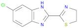 1H-Benzimidazole, 6-chloro-2-(4,5-dihydro-2-thiazolyl)-