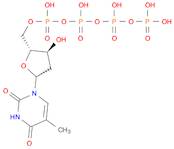 Thymidine 5'-(pentahydrogen tetraphosphate)