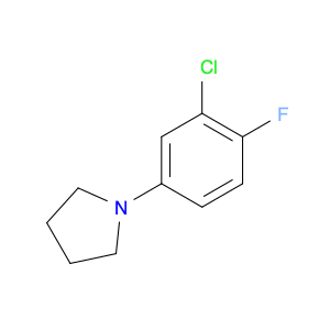 Pyrrolidine, 1-(3-chloro-4-fluorophenyl)-