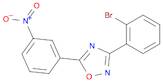 1,2,4-Oxadiazole, 3-(2-bromophenyl)-5-(3-nitrophenyl)-