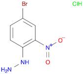 Hydrazine, (4-bromo-2-nitrophenyl)-, hydrochloride (1:1)